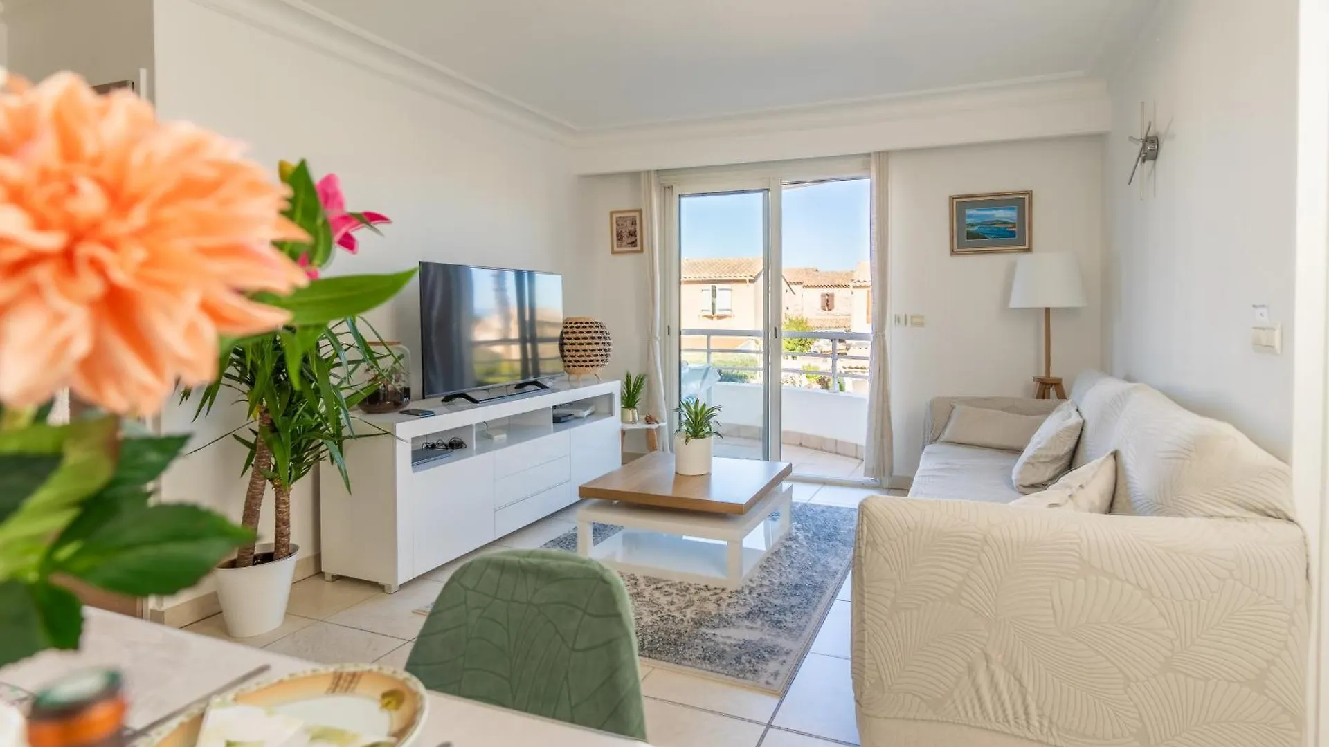 Proche Thalazur Et Plages, Parking Prive, Piscine Antibes France
